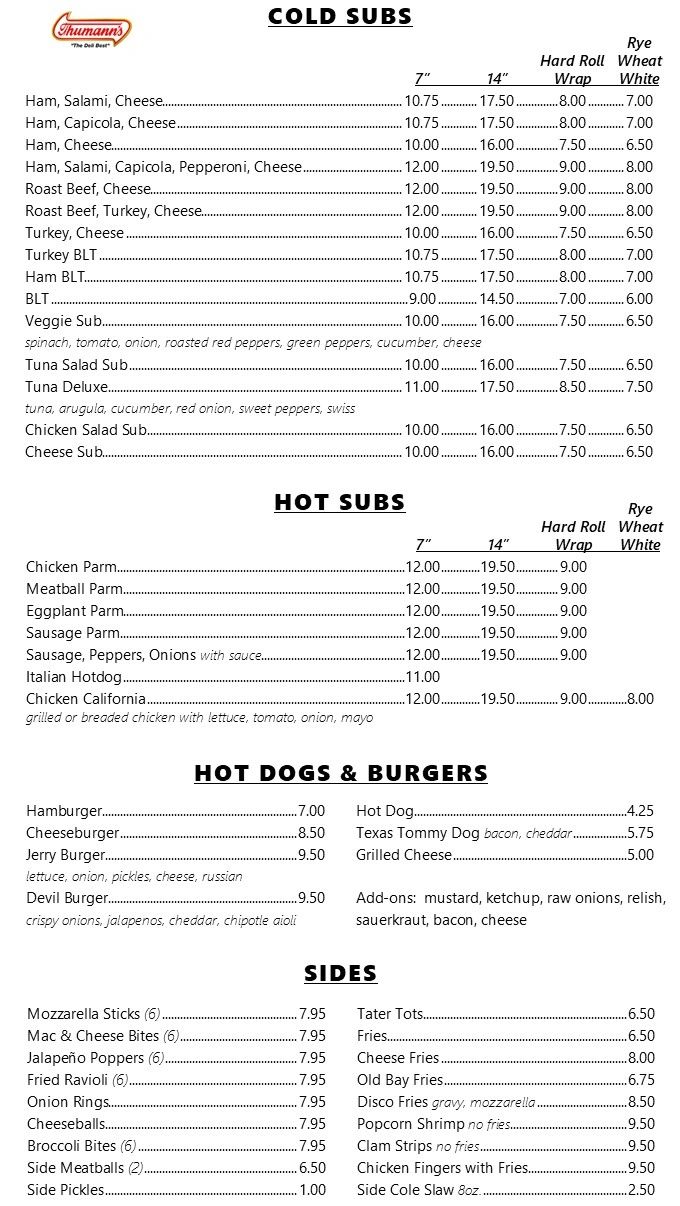 Jerrys Pizza & Subs Pizzeria, Deli, Breakfast Lunch Dinner
